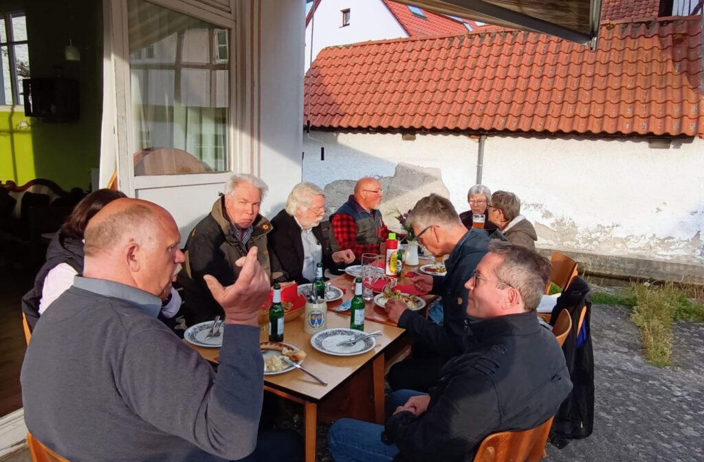 Dorftreff in der Klönstuv