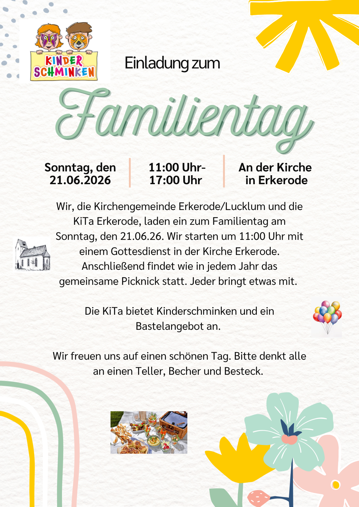 Einladung zum Familientag